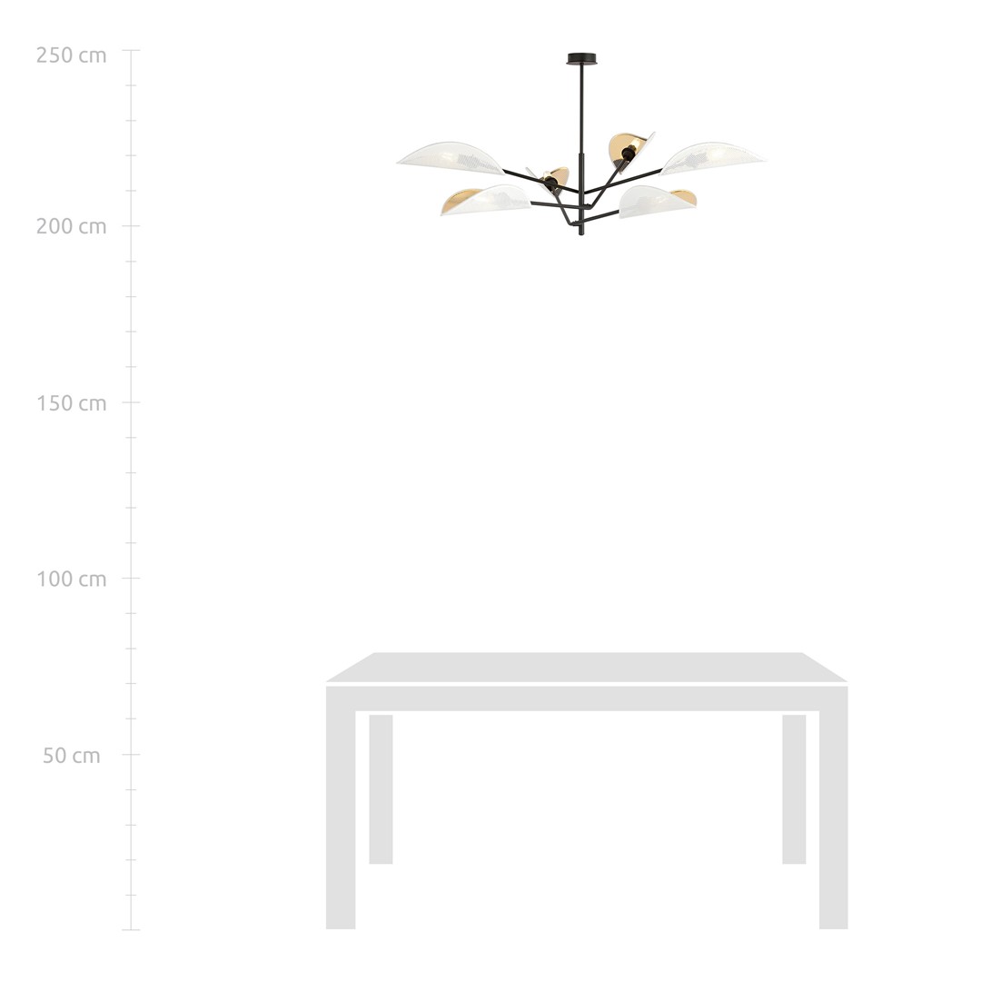 Plafondlamp Fiver Zwart Ø12 cm - Afbeelding 9