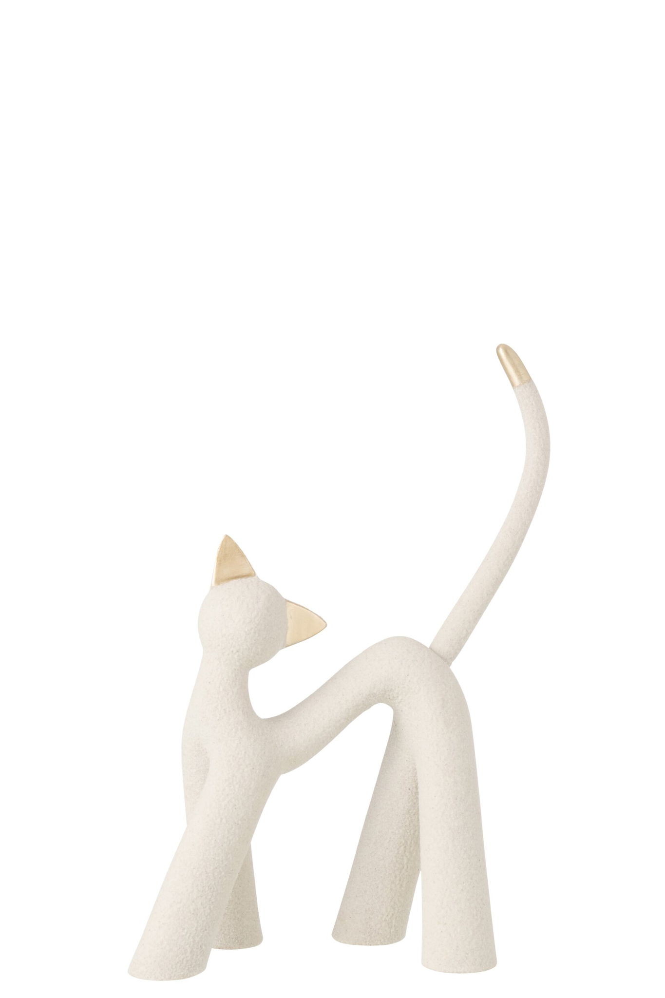Decoratiefiguur Nordin Polyresin Grijs H44 cm