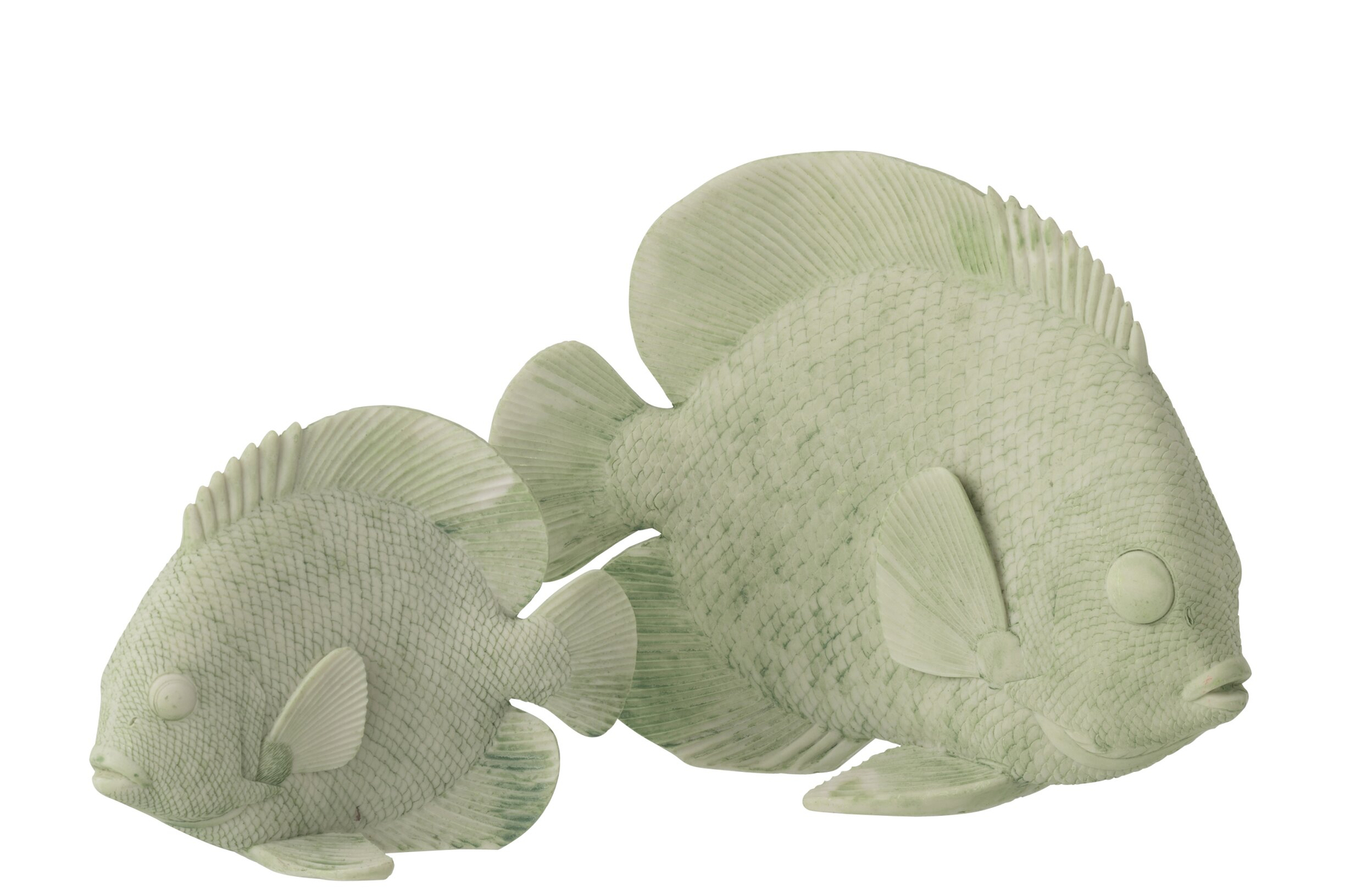 Decoratiefiguur Teelvaro Polyresin Groen H23 cm