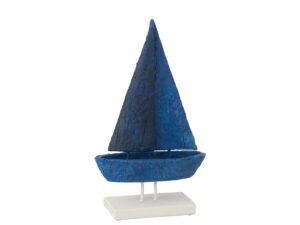 Decoratie Sleissen Polyresin Blauw