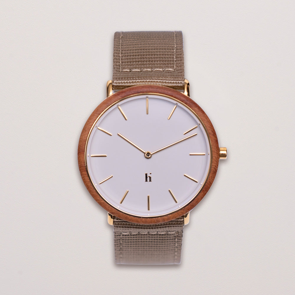 Horloge Sleiband Warm Grijs - Afbeelding 4