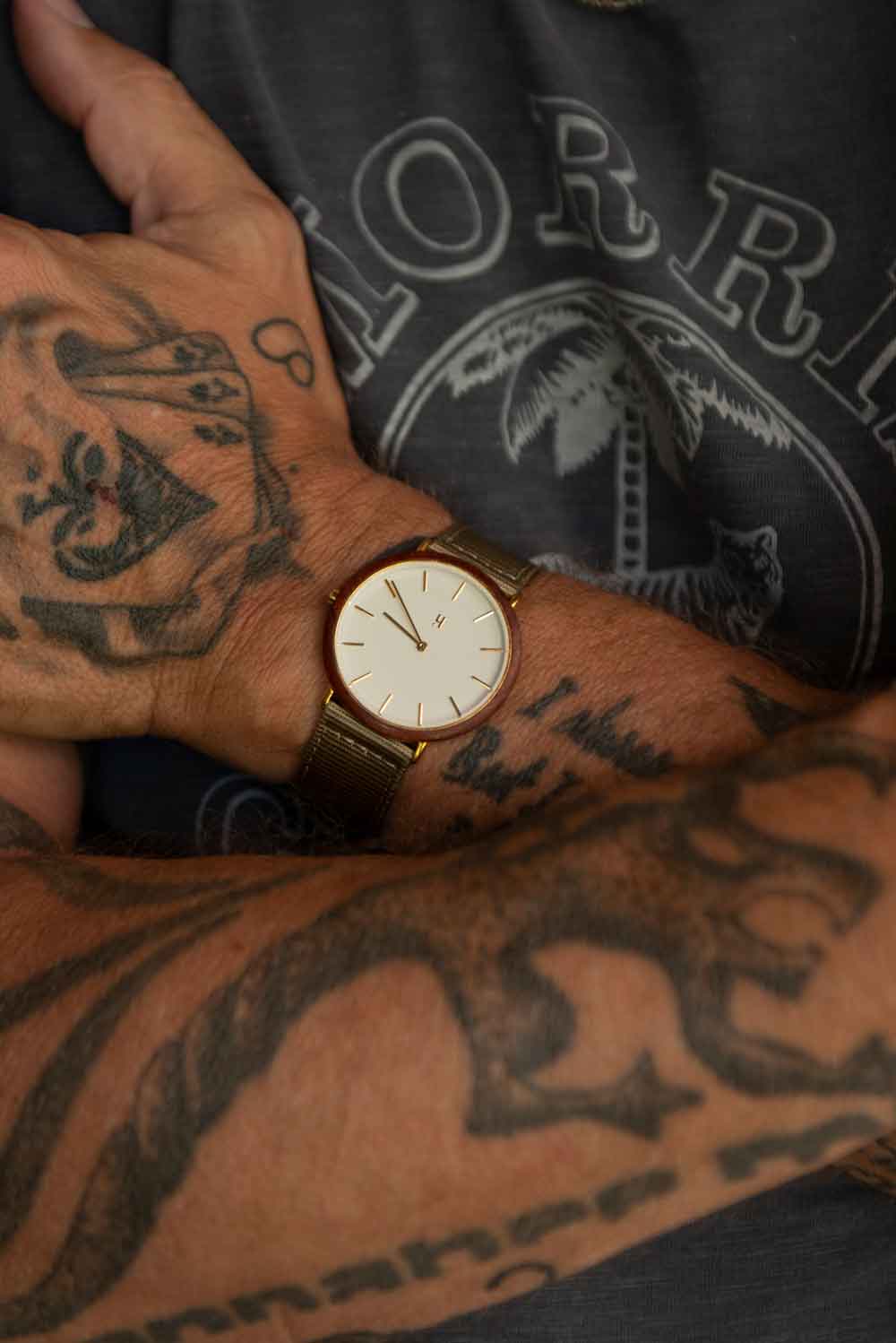 Horloge Sleiband Warm Grijs - Afbeelding 5