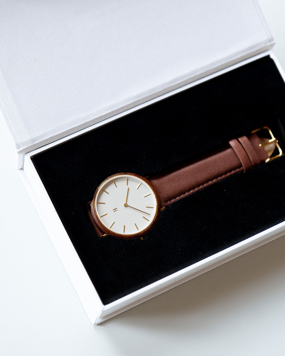 Horloge Sleiband Warm Grijs - Afbeelding 7