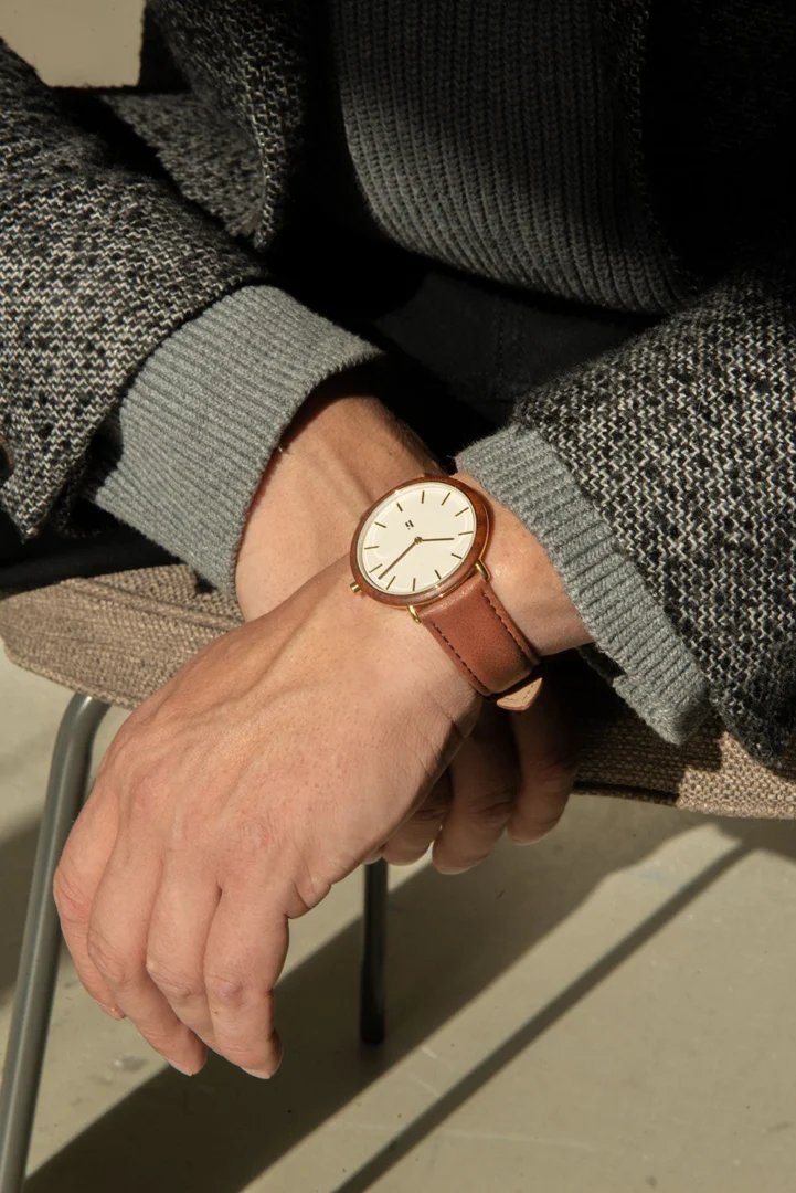 Horloge Galin Warm Grijs - Afbeelding 2