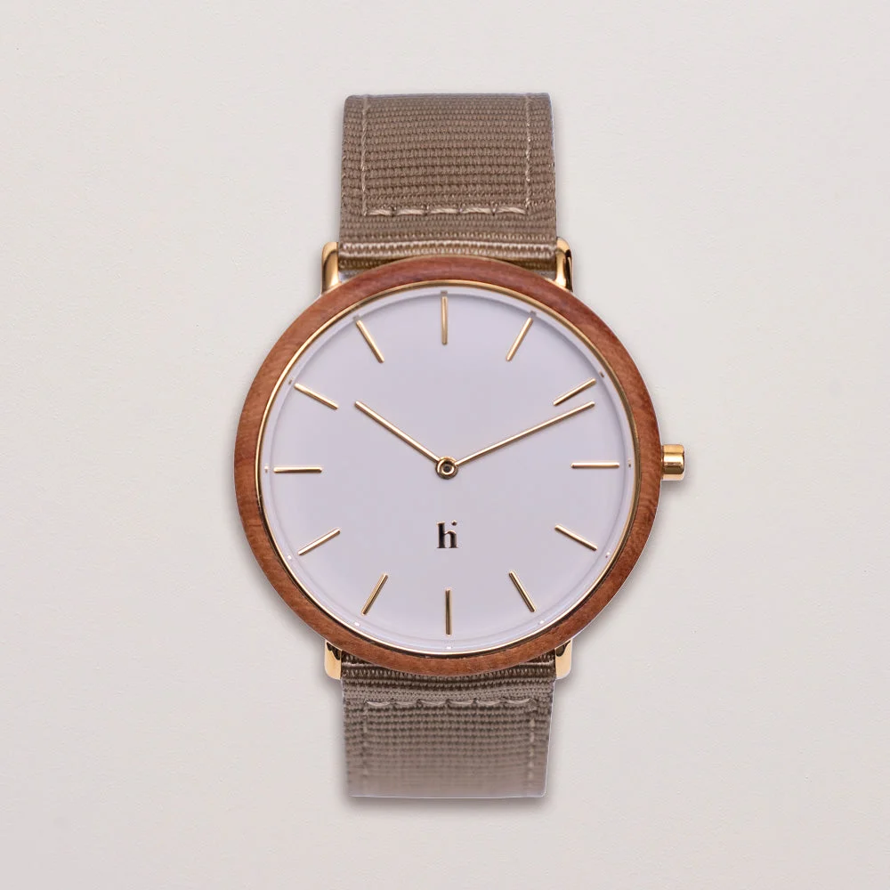 Horloge Galin Warm Grijs - Afbeelding 4
