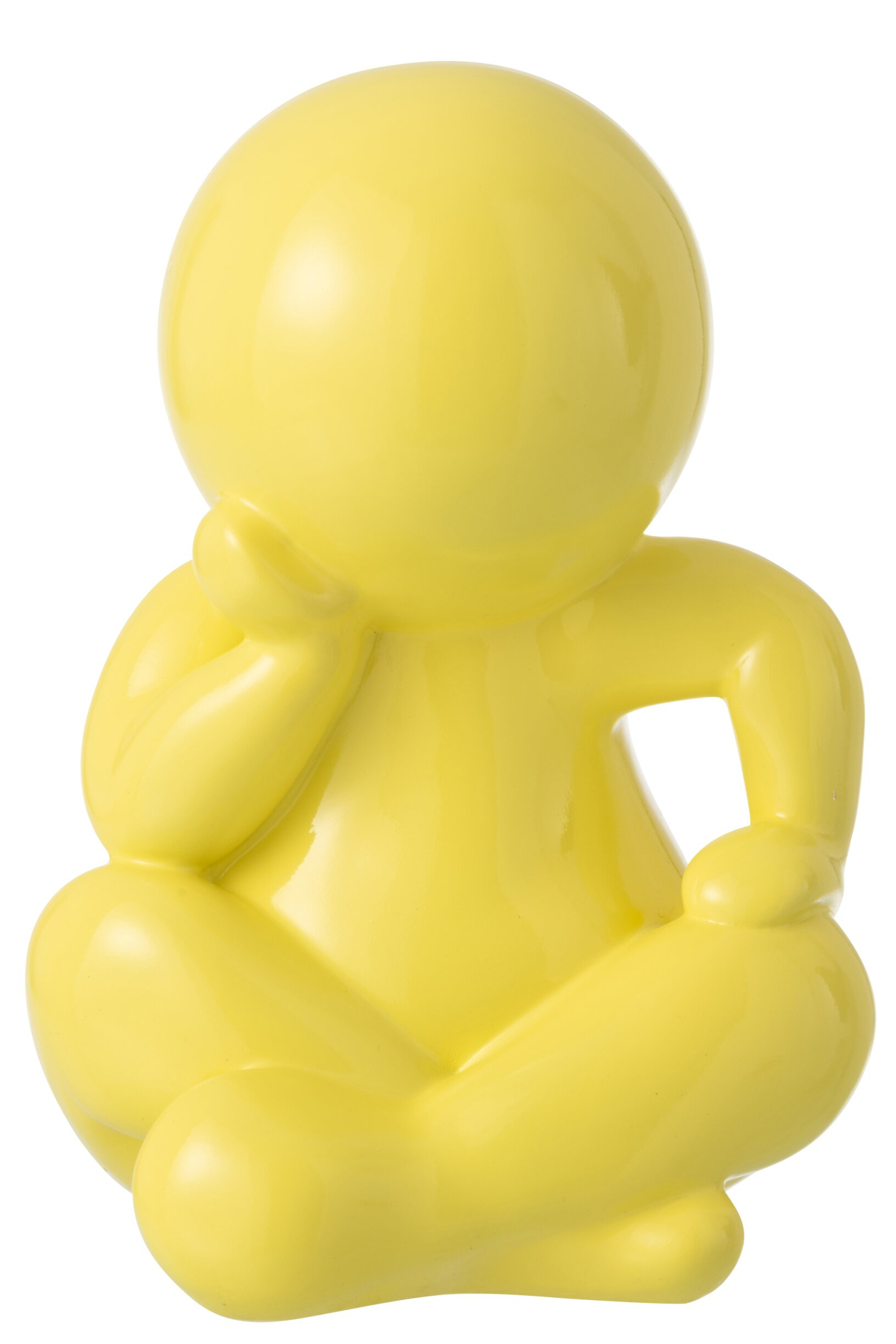 Beeld Nellak Geel H35,5 cm - Afbeelding 3