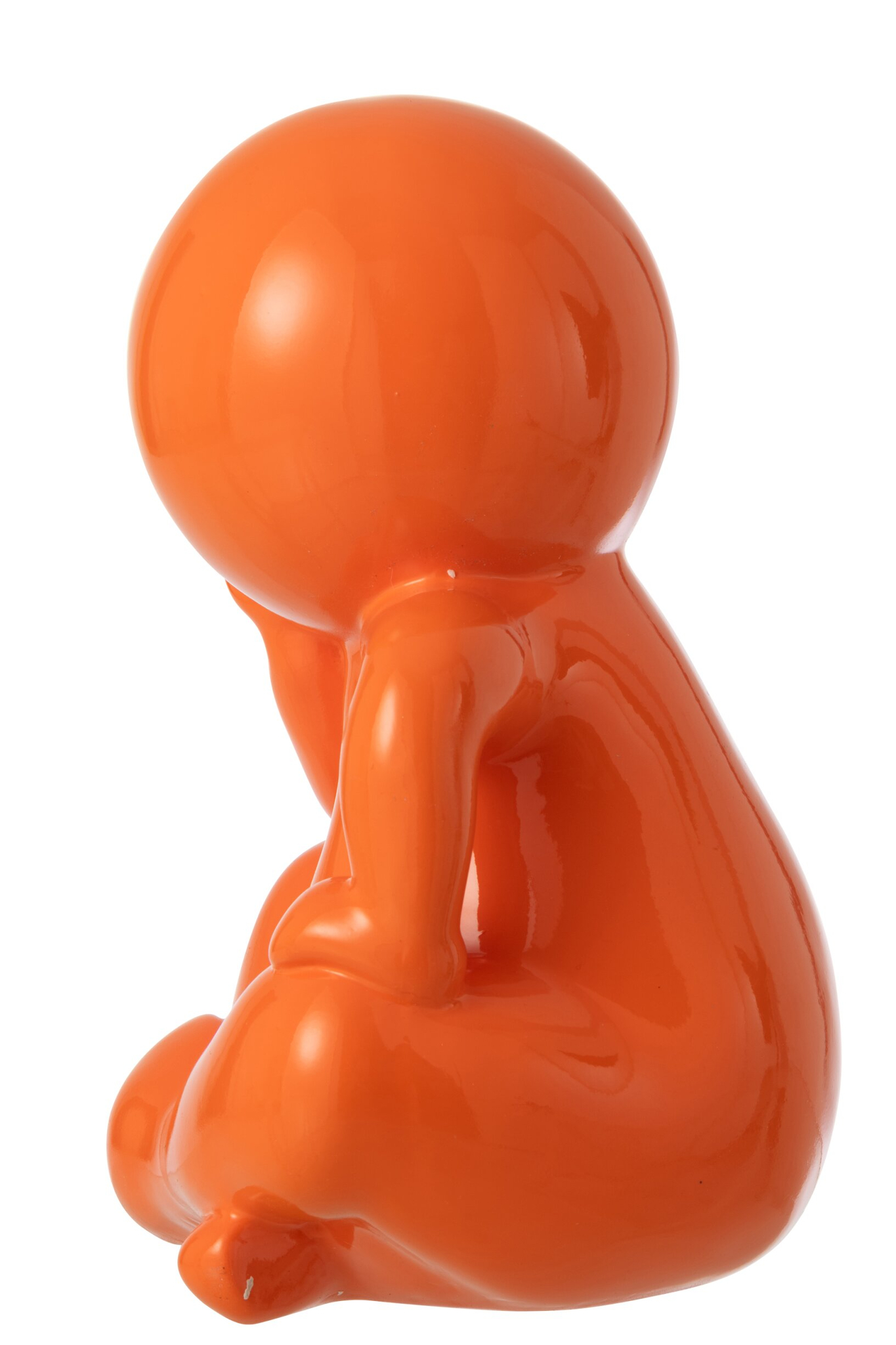 Beeld Belvin Oranje H35,5 cm - Afbeelding 2