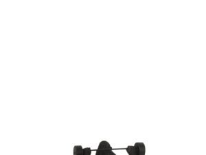 Beeld Pummine Polyresin Zwart H25,5 cm