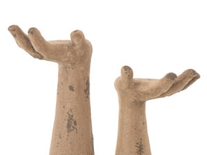 Beeld Peinson Beige H50 cm - Set van 2