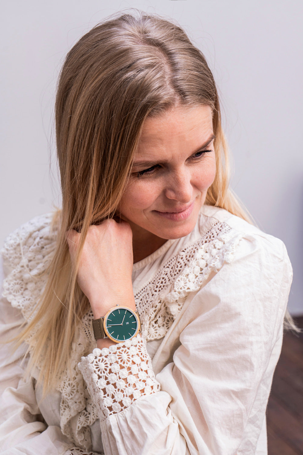Horloge Poossek Cognac - Afbeelding 2