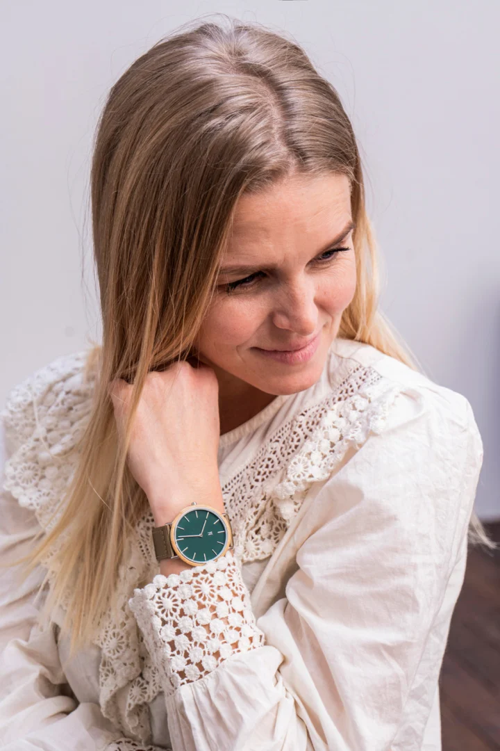 Horloge Poossek Cognac - Afbeelding 2