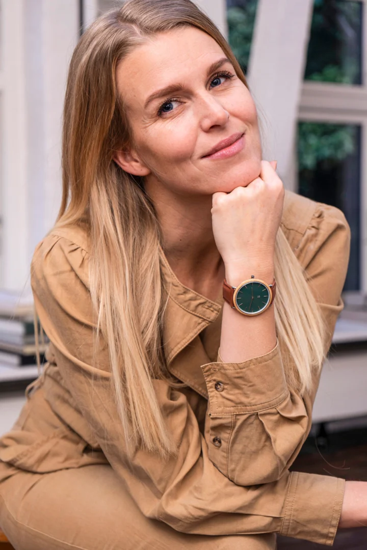 Horloge Poossek Cognac - Afbeelding 6
