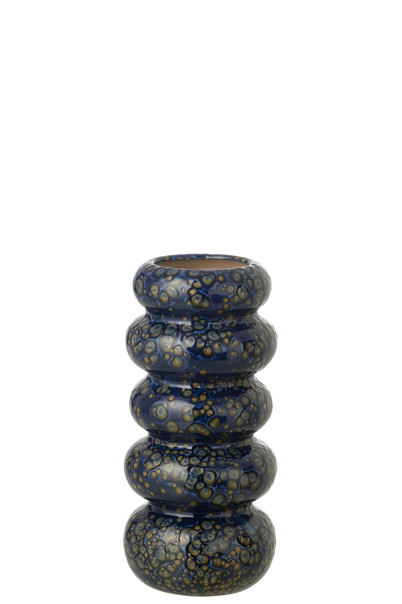 Vaas Lumine Porselein Blauw H23,5 cm