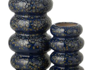 Vaas Ponsesta Porselein Blauw H30,5 cm