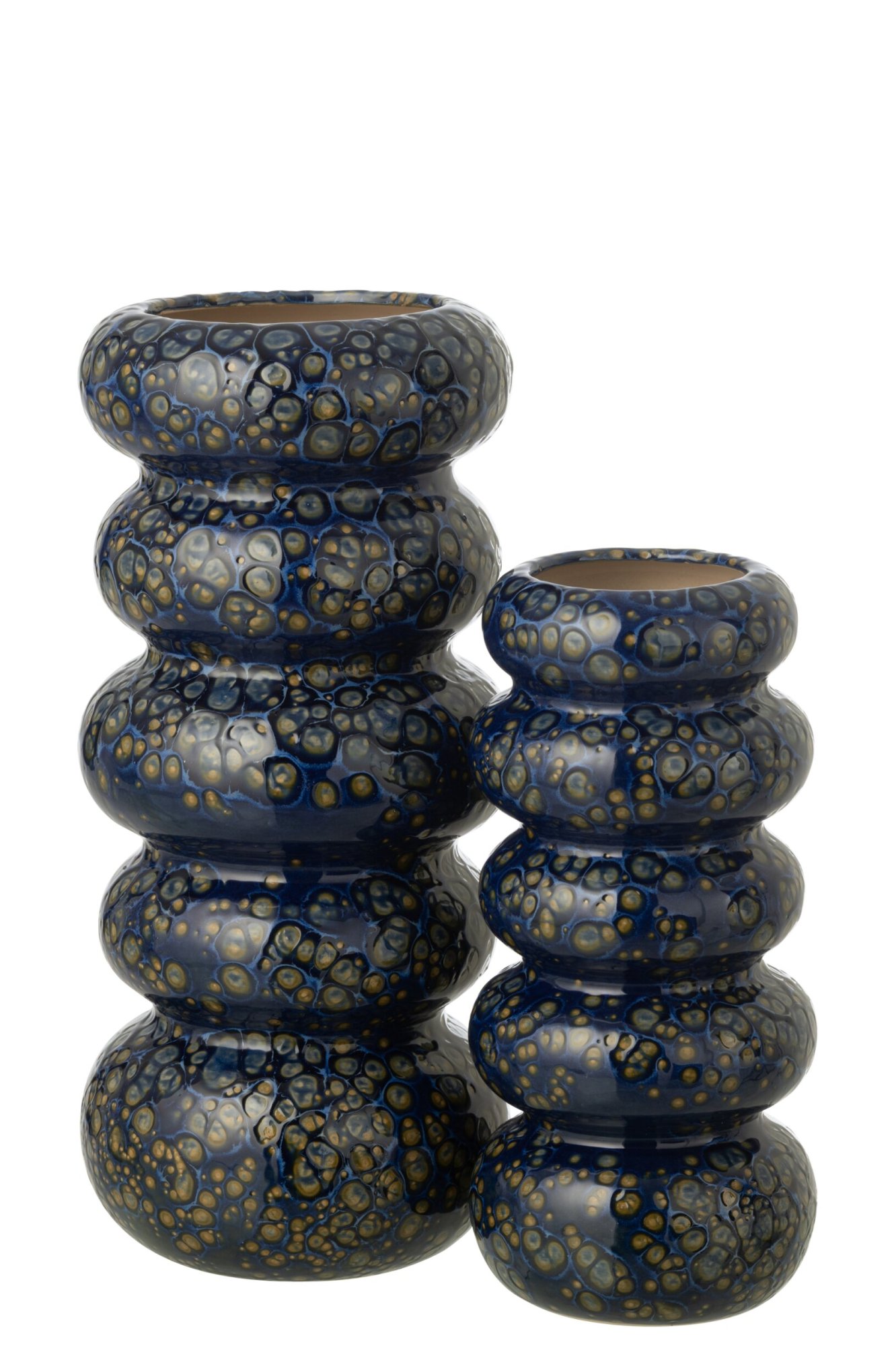 Vaas Ponsesta Porselein Blauw H30,5 cm