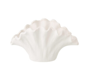 Vaas Stullella Porselein Wit H14,5 cm