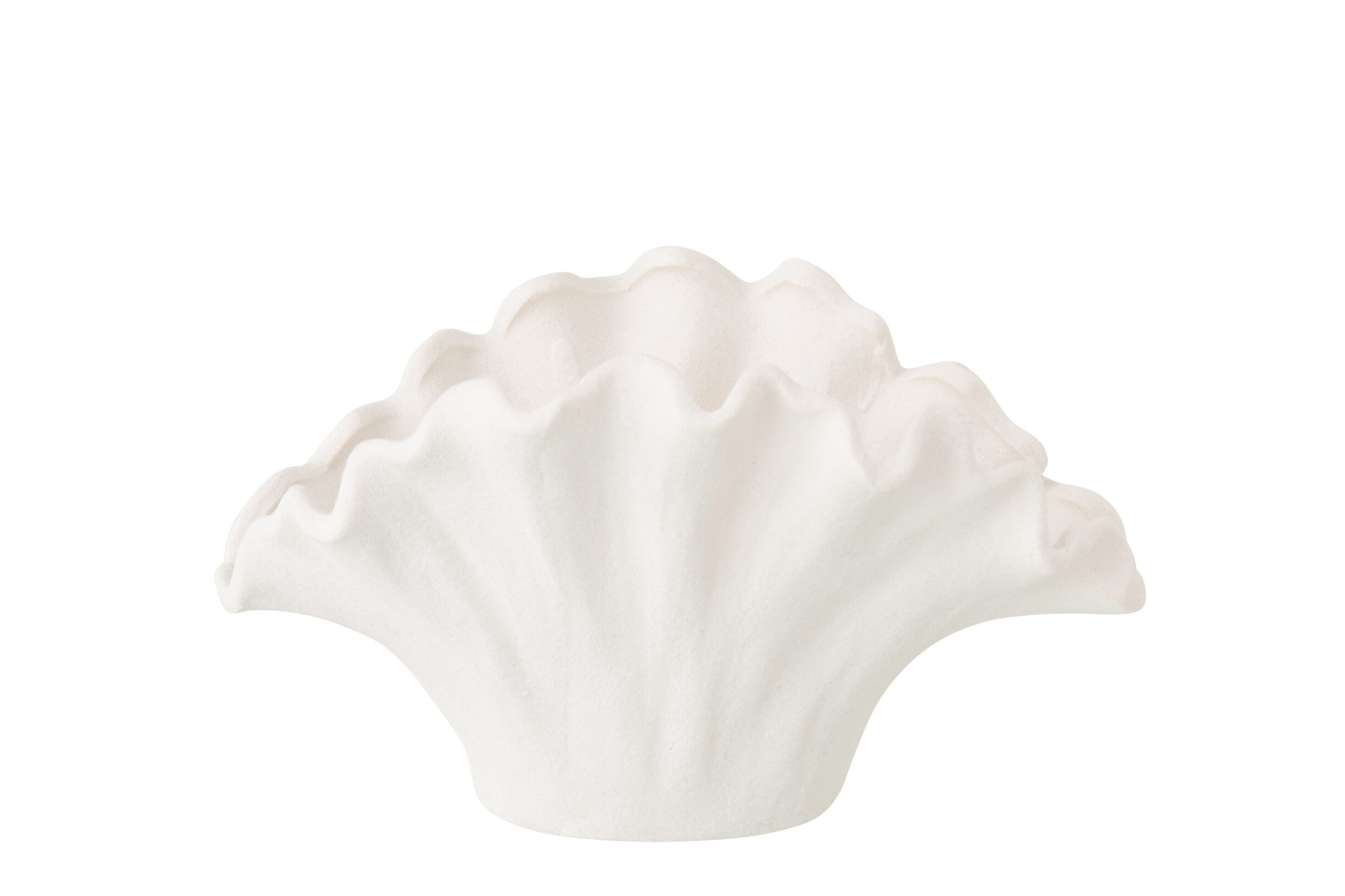 Vaas Stullella Porselein Wit H14,5 cm