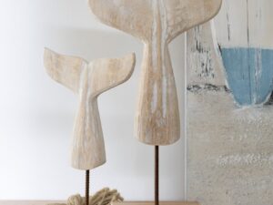 Decoratiefiguur Sodum Hout Naturel H31 cm