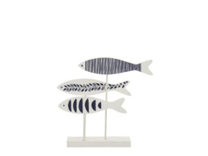 Decoratiefiguur Dulvena MDF Blauw H28 cm