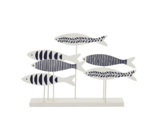 Decoratiefiguur Teeldan MDF Blauw H30 cm