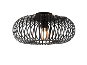 Plafondlamp Mukang Mat Zwart Ø40 cm - Set van 3