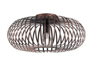Plafondlamp Geirro Koper Ø40 cm - Set van 3