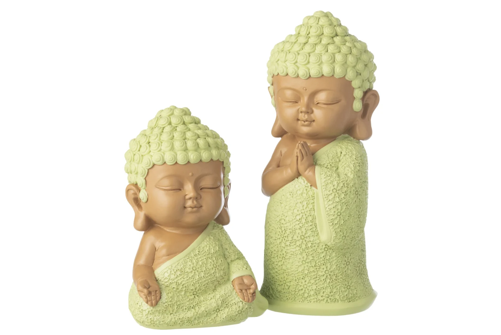 Beeld Kirello Polyresin Groen H32,5 cm - Afbeelding 3