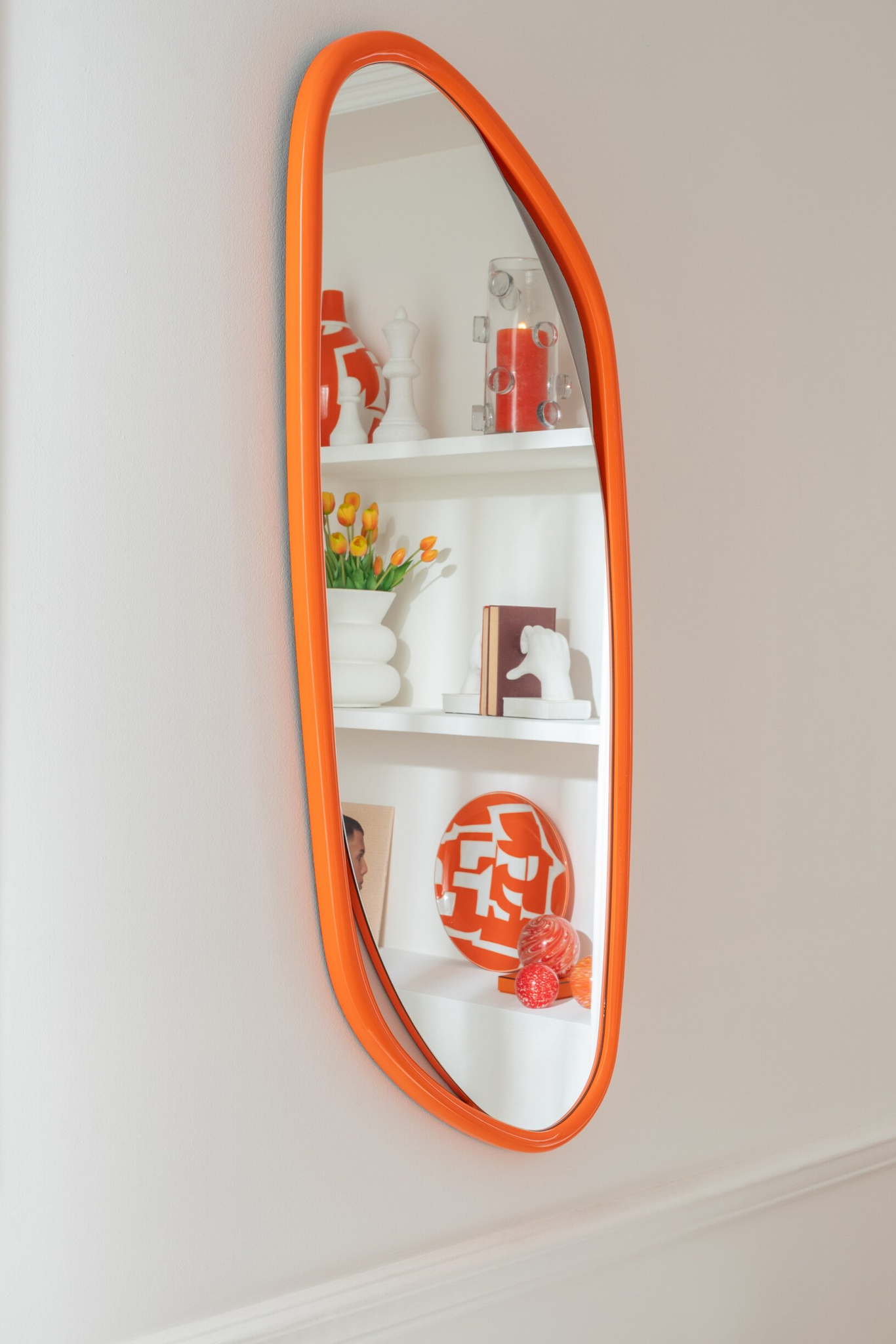 Spiegel Pramond Oranje 50x3 cm - Afbeelding 5