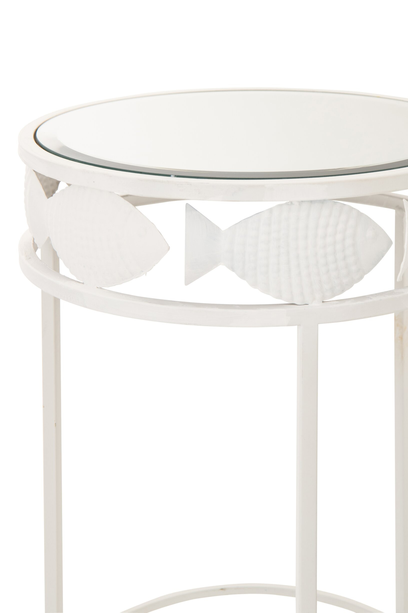 Bijzettafel Grudor Metaal 38 cm - Set van 2 - Afbeelding 2