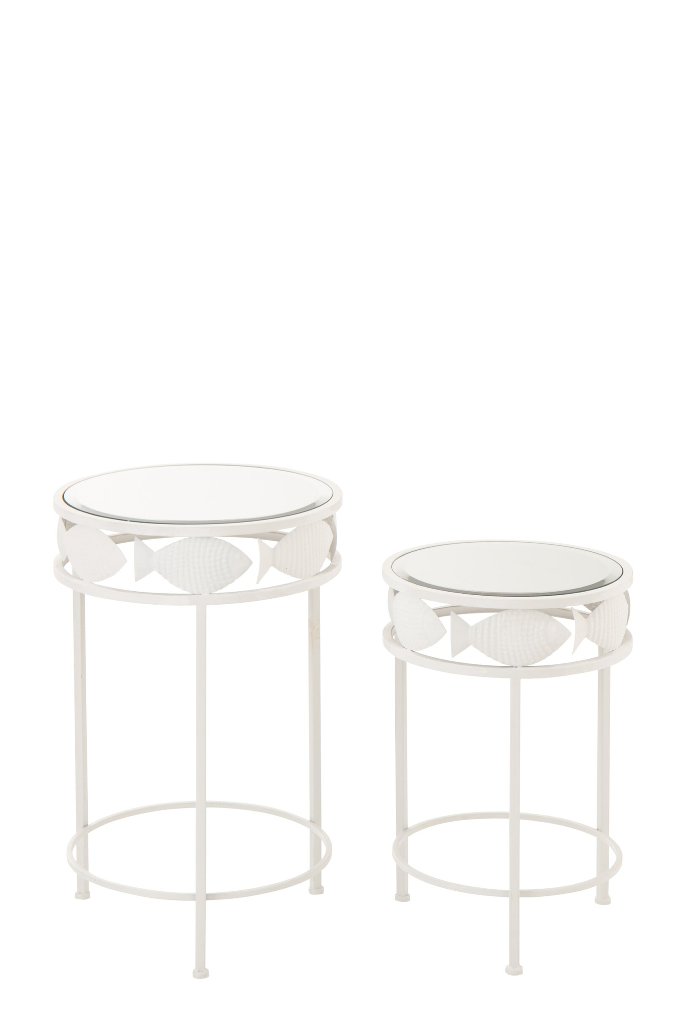 Bijzettafel Grudor Metaal 38 cm - Set van 2 - Afbeelding 6