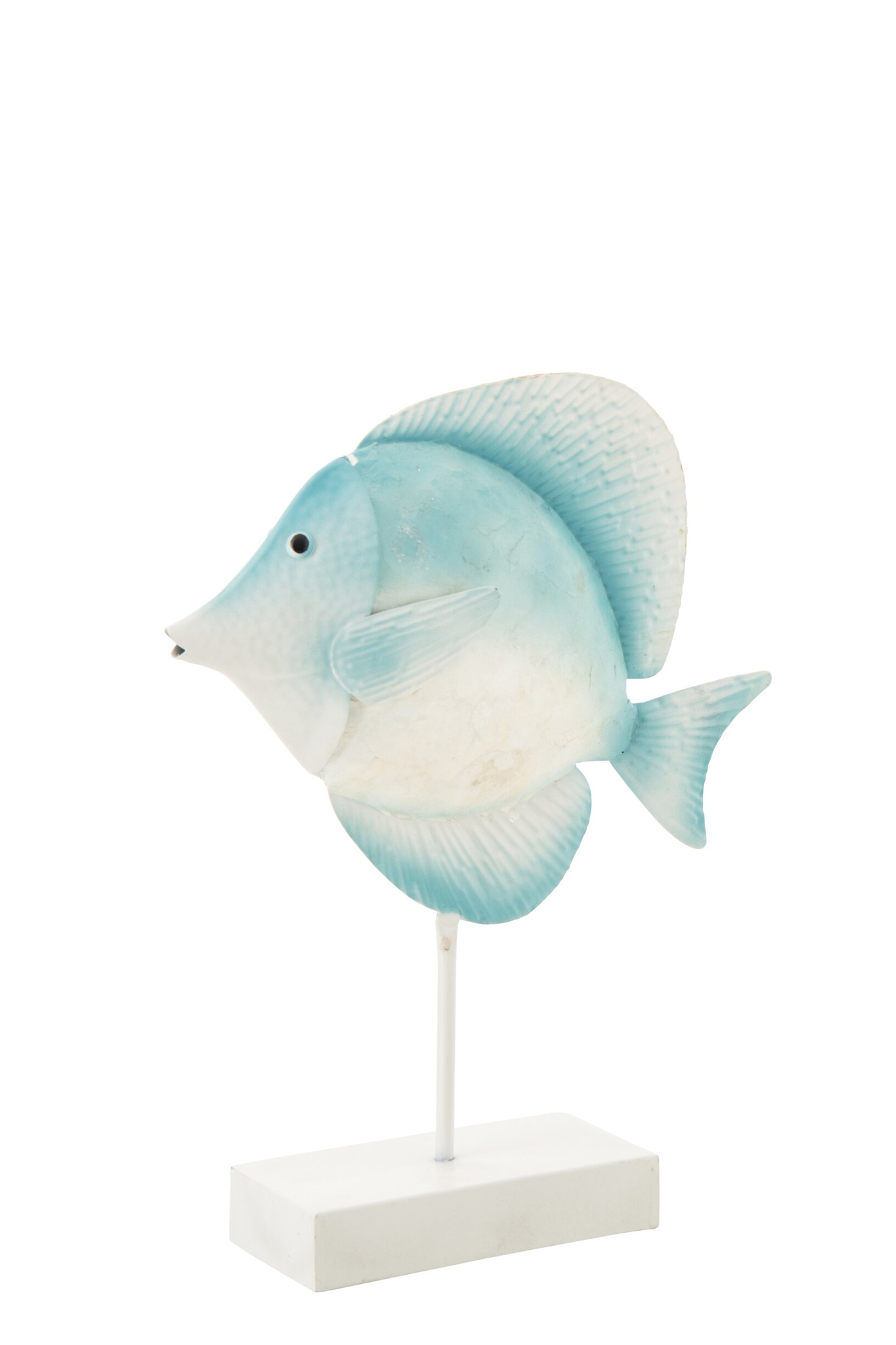 Decoratiefiguur Brimar Metaal Blauw H46,5 cm - Afbeelding 2