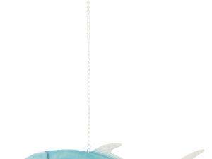 Decoratiefiguur Flaurri Metaal Blauw H24 cm