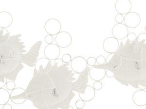 Wanddecoratie Klurnond Blauw