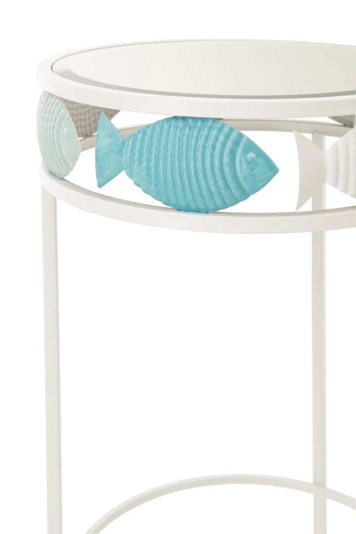 Bijzettafel Mievo Metaal 38 cm - Set van 2 - Afbeelding 2