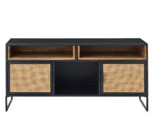 TV-meubel Groldi Zwart 122 cm