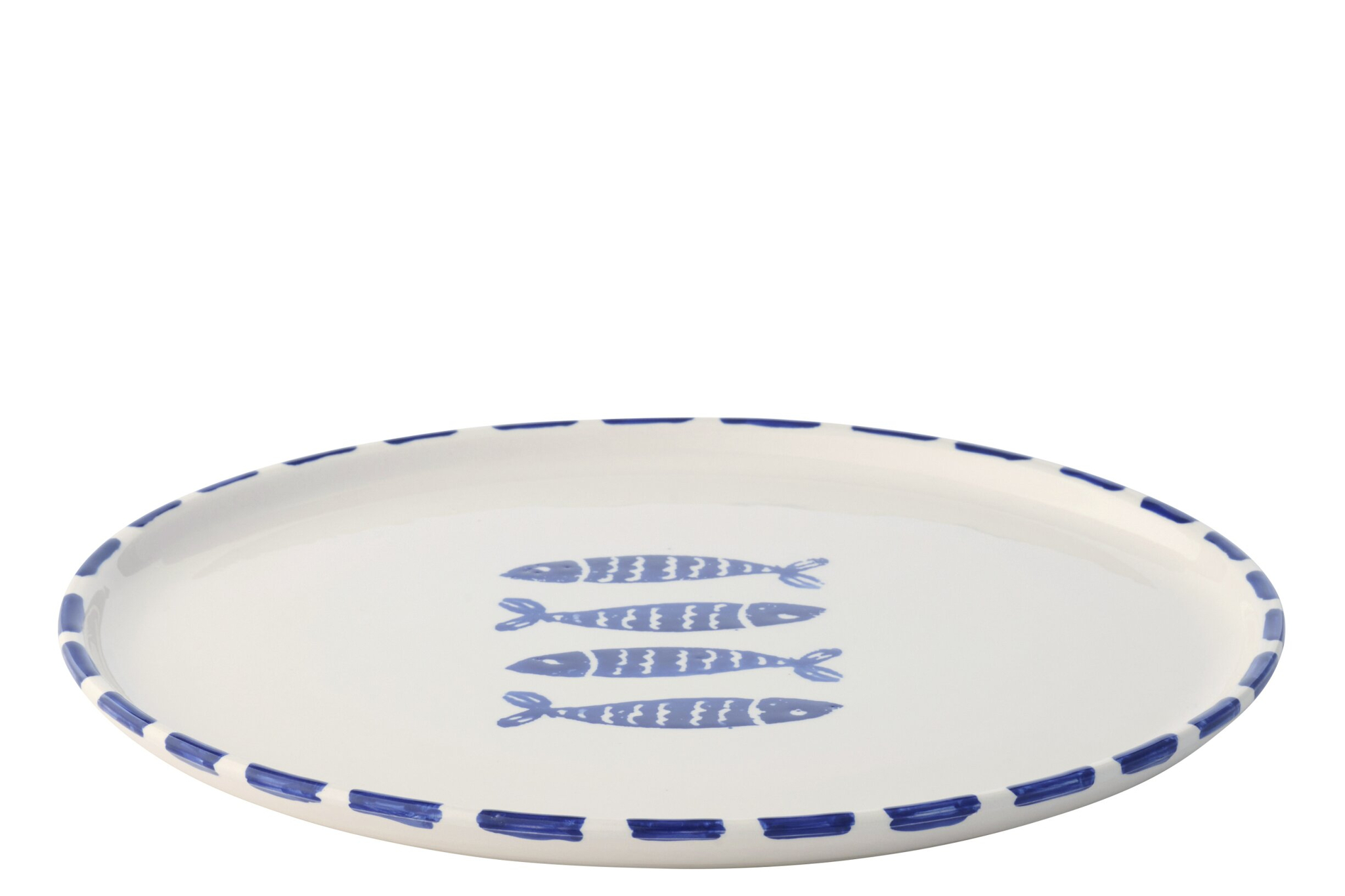Visbord Zeebia Keramiek Blauw - Afbeelding 6