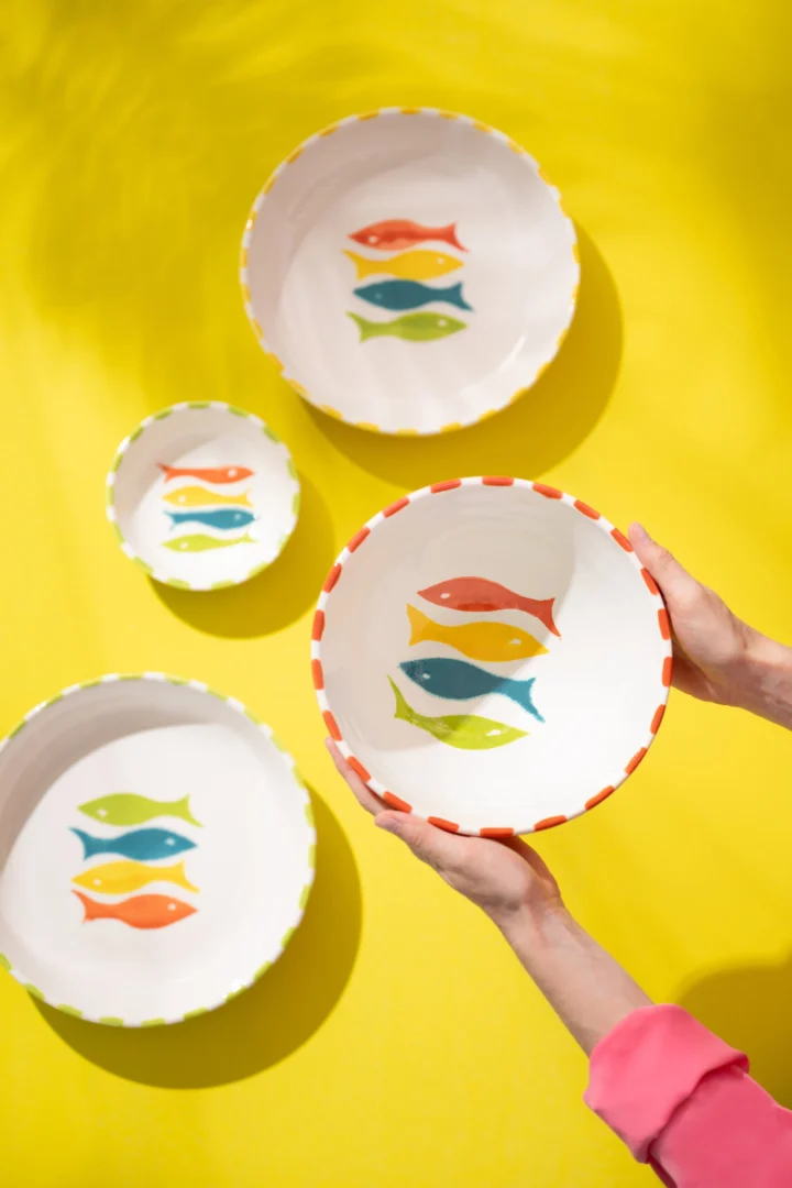 Servies Jeerdi multicolor keramiek - Afbeelding 2
