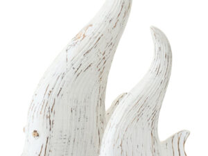 Decoratiefiguur Grannena Albizia Wit H50 cm