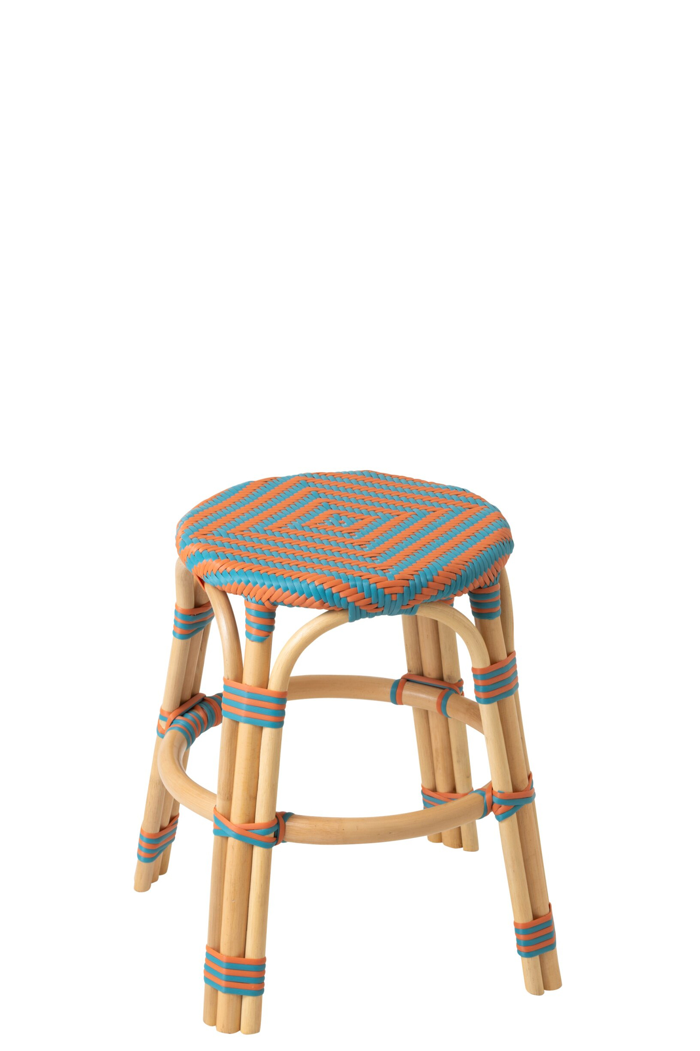 Kruk Traltik Rotan Oranje - Afbeelding 4