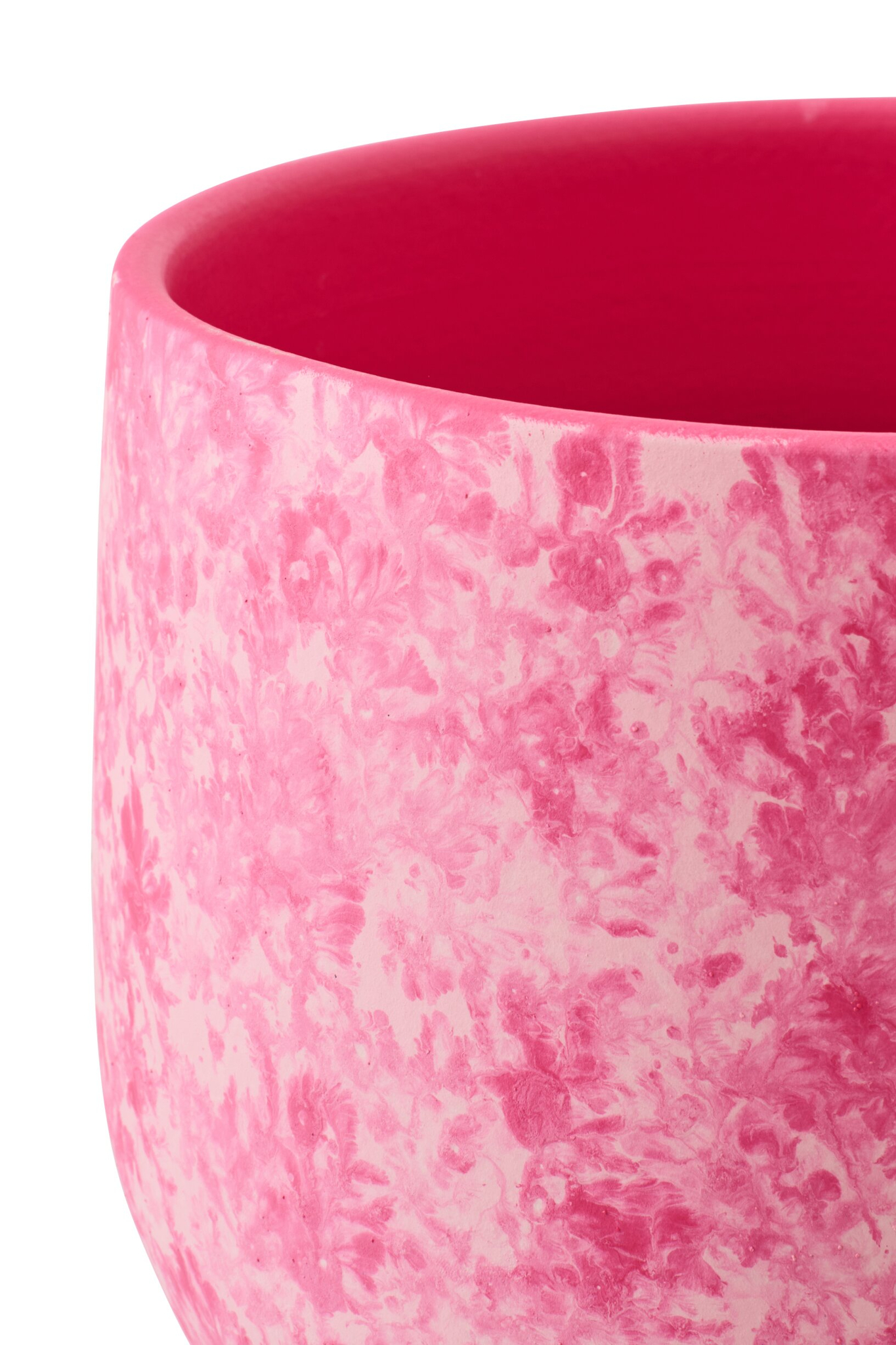 Bloempot Mievun Keramiek Roze H20 cm