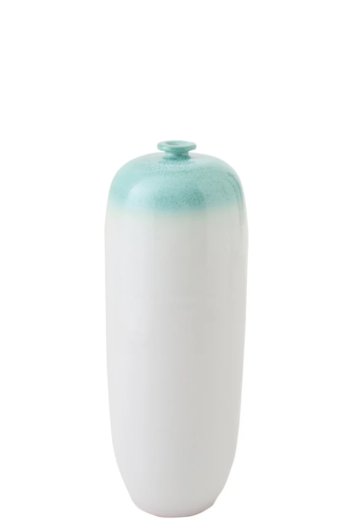 Vloervaas Grentil Keramiek Groen H70 cm - Afbeelding 3