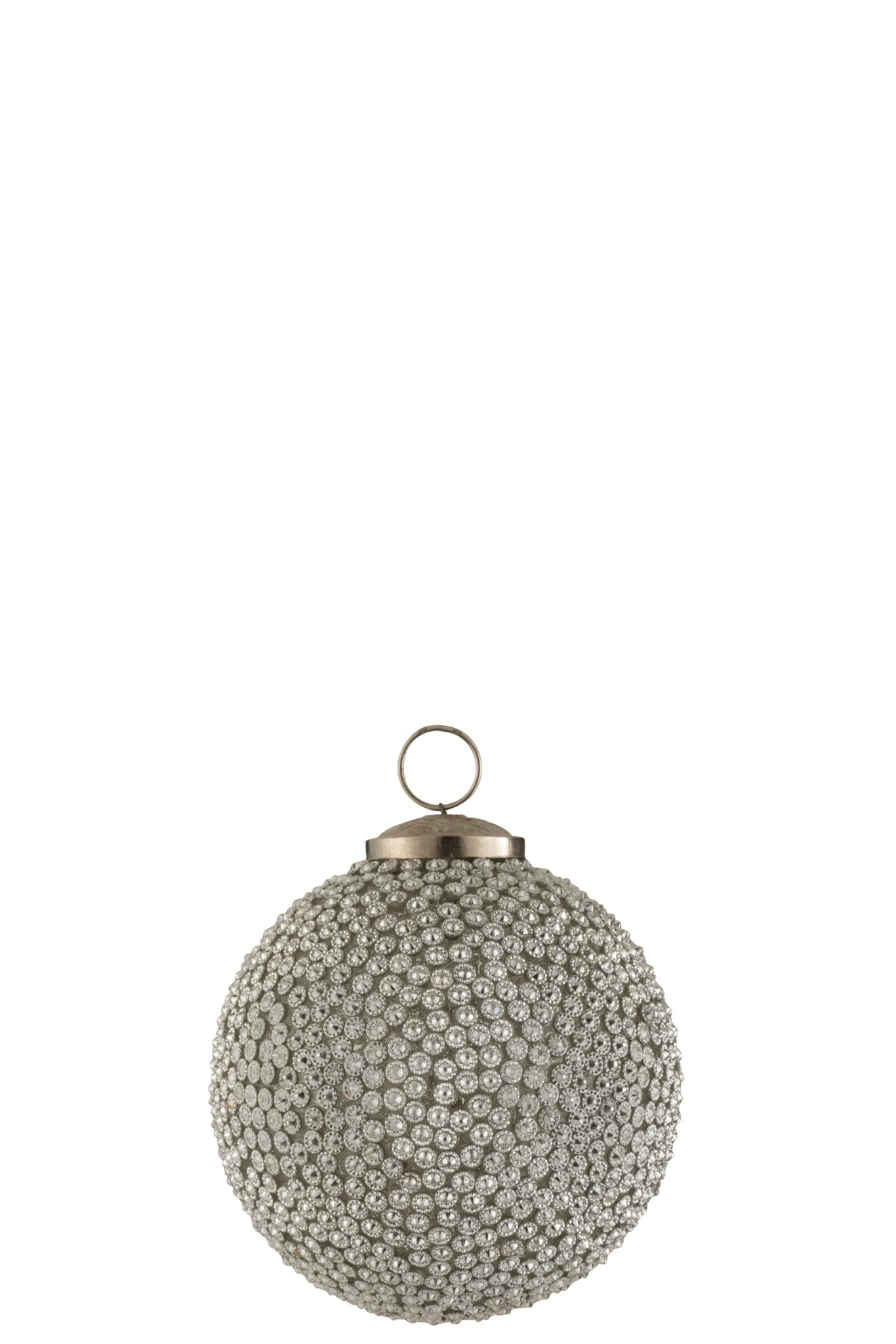 Kerstballen Joolti Glas Grijs - Afbeelding 2
