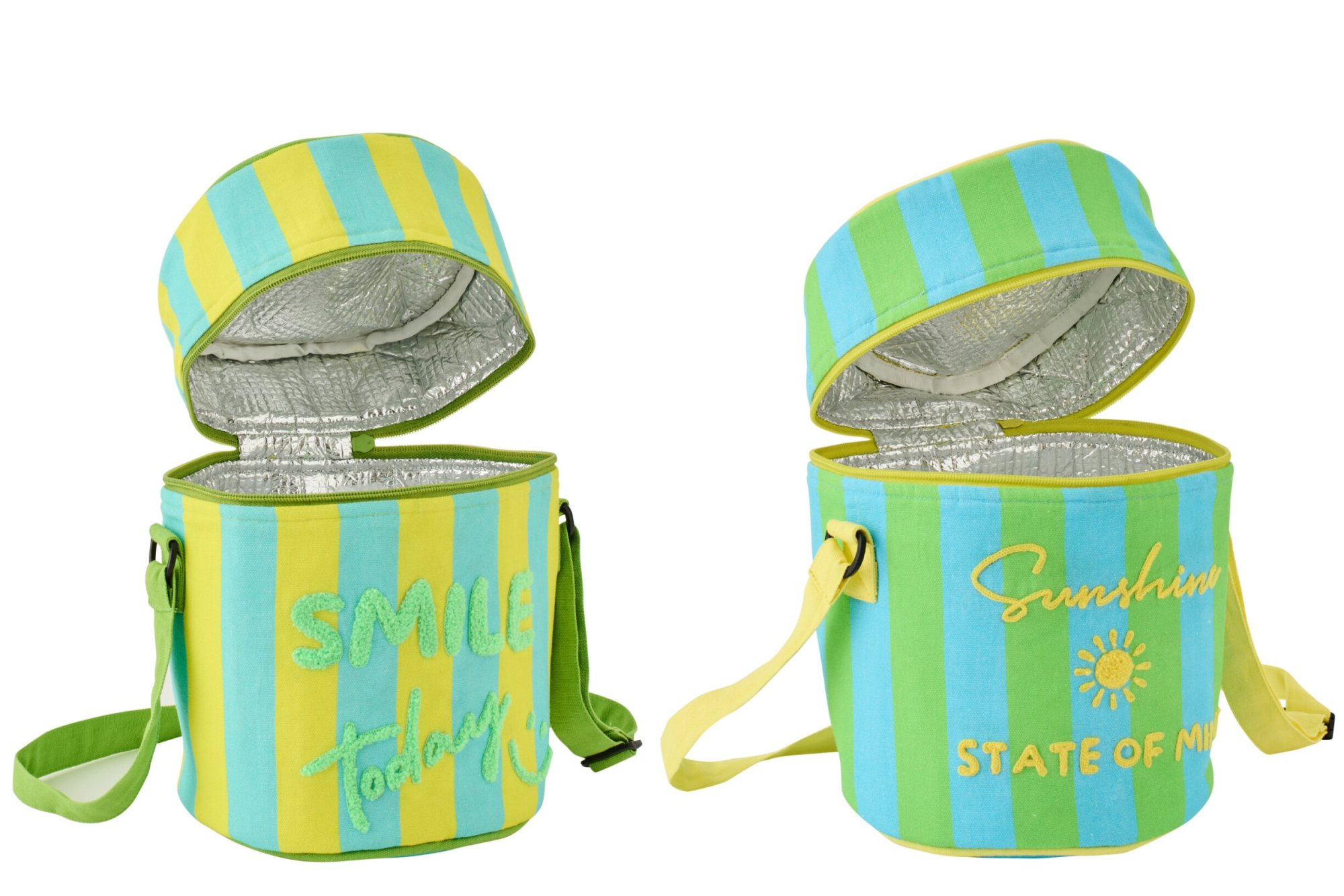 Lunchtas Leisek Katoen Meerkleurig - Set van 2
