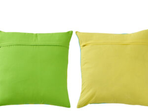 Kussen Jaarer Meerkleurig 45x45 cm - Set van 2