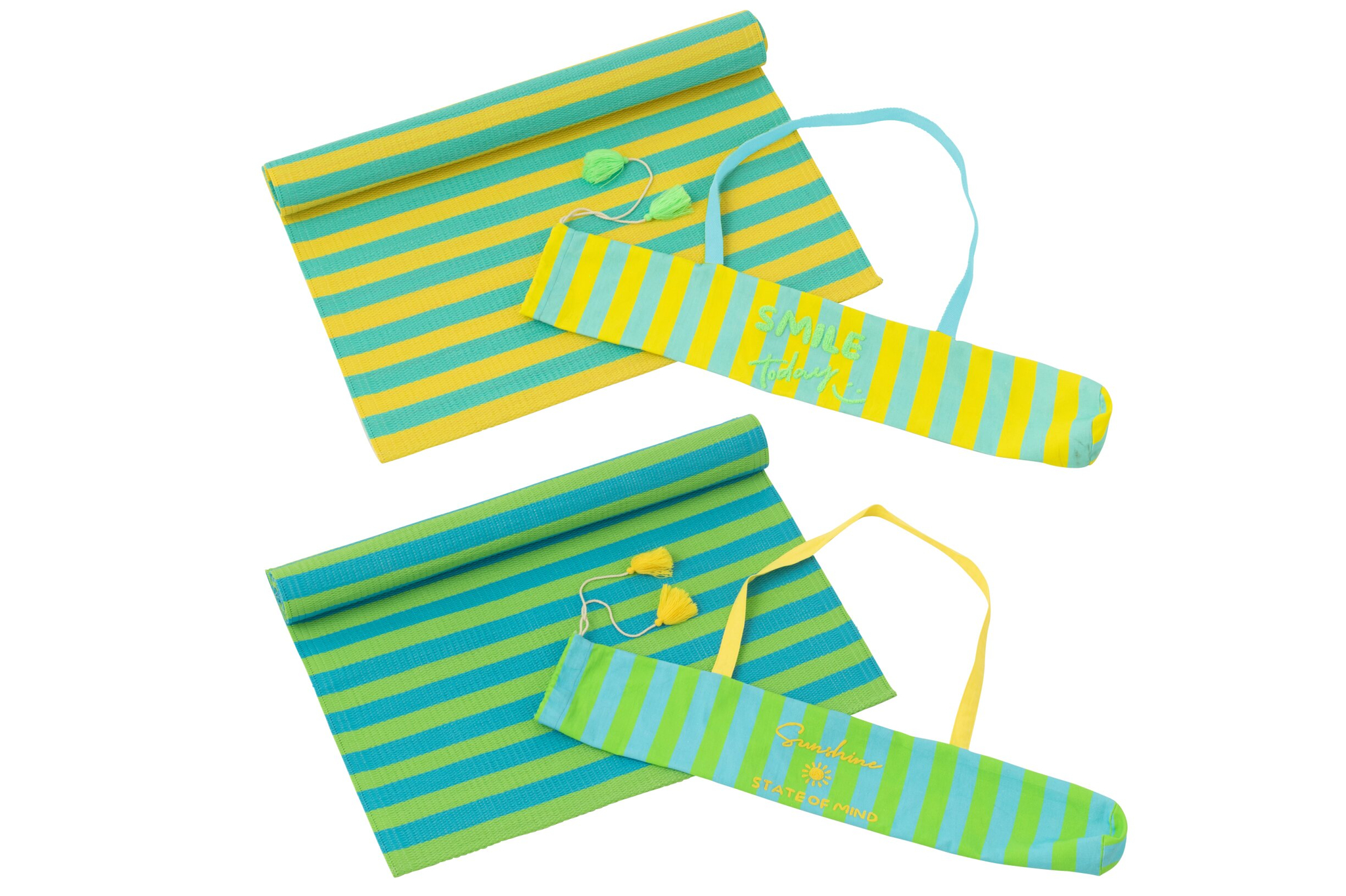 Woonaccessoire Flardena Kunststof Meerkleurig - Set van 2