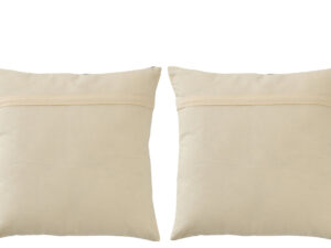 Kussen Tautella Wit 45x45 cm - Set van 2