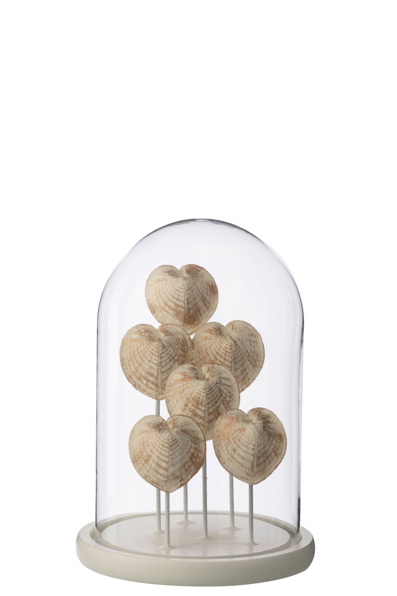 Decoratie Lelvino Glas Brons