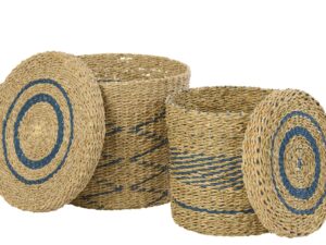 Mand Nerdu Papier Naturel - Set van 2