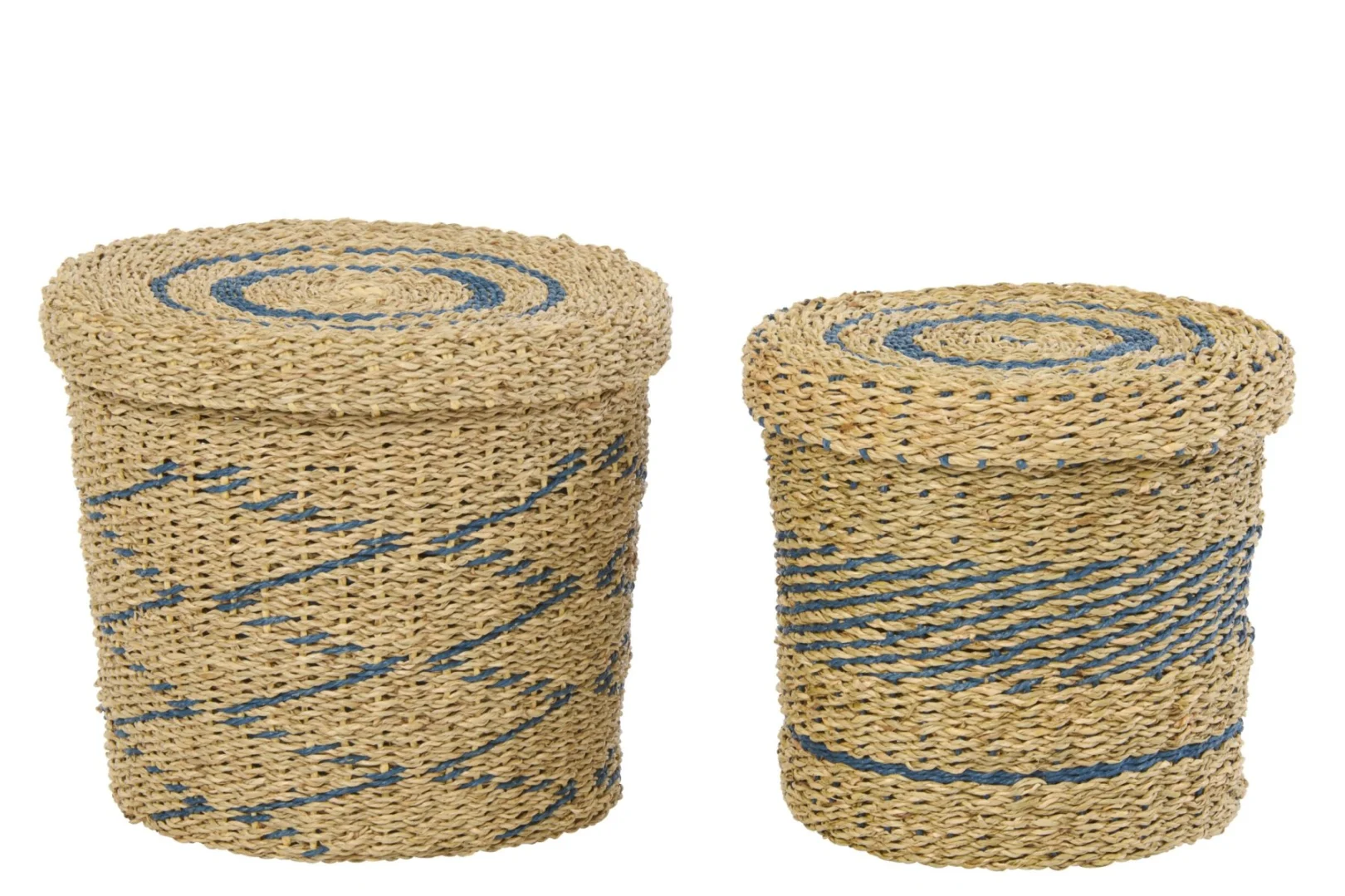 Mand Nerdu Papier Naturel - Set van 2 - Afbeelding 2
