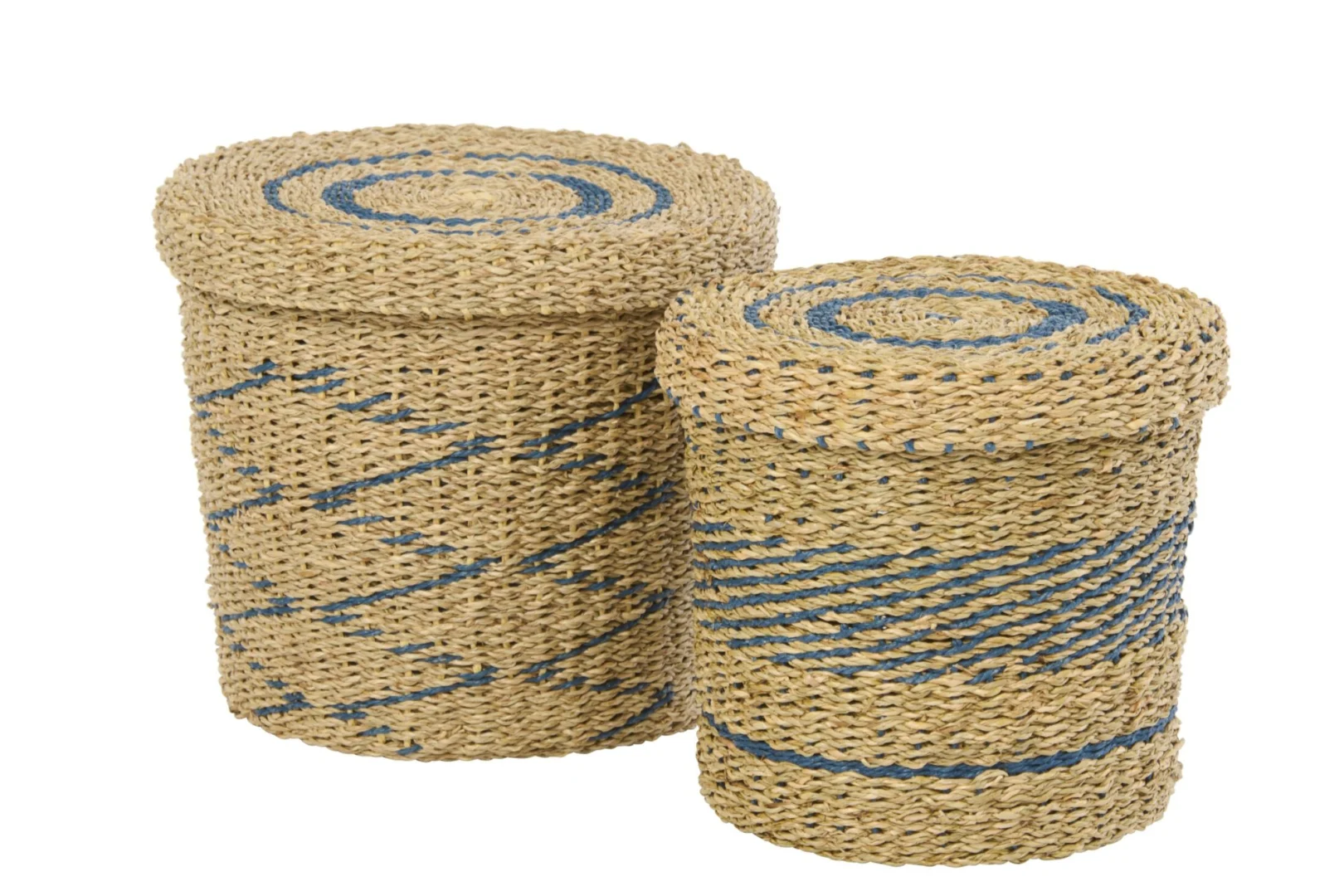 Mand Nerdu Papier Naturel - Set van 2 - Afbeelding 3